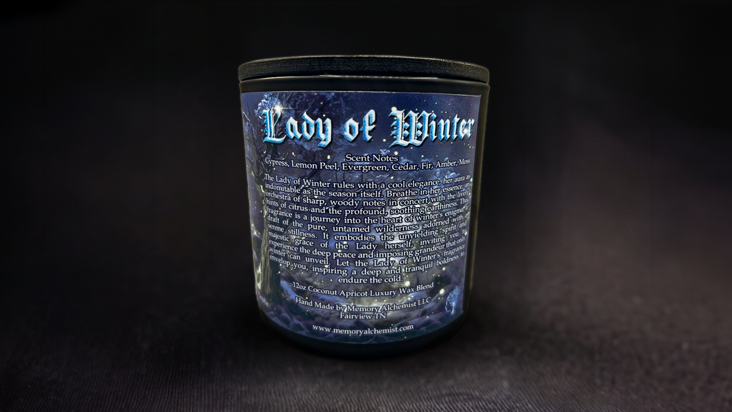 Lady of Winter - Candle