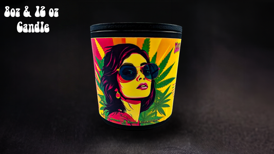 Mary Jane’s Serenade - Fresh Hemp & Green Herbal Candle