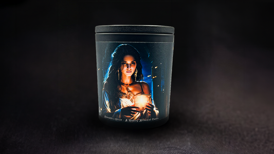 Aphrodite’s Elixir – Honeyed Fruits, Florals & Dark Amber Candle