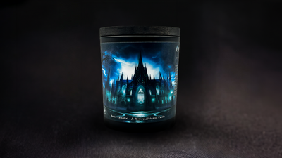 Gothic Cathedral - Rosewood & Dark Tonka with a Hint of Worn Leather Scented - Coconut and Apricot Luxury Wax Blend Candle