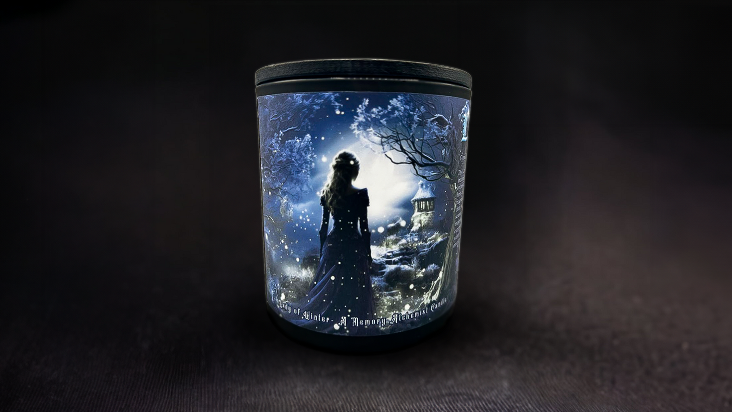 Lady of Winter - Cypress, Evergreen & Amber Candle