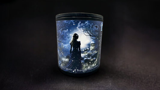 Lady of Winter - Cypress, Evergreen & Amber Candle