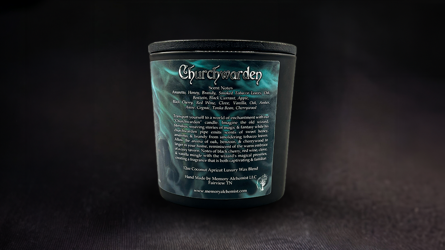 Churchwarden - Cherry Tobacco & Warm Vanilla with a hint of Sweet Wine Scented Candle