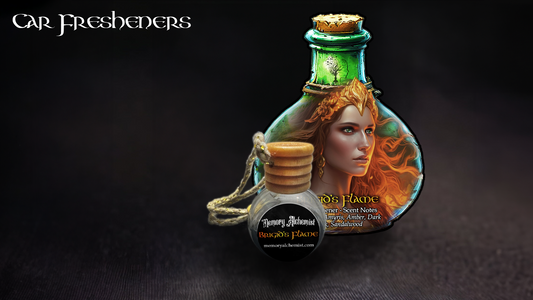 Brigid’s Flame - Warm Hearth, Gentle Spice & Amber Car Freshener