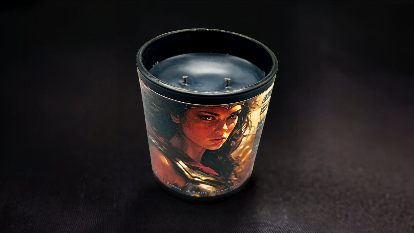 Athena’s Apatheia - Zesty Citrus and Sugared Fruits with a hint of Velvet Musk - Coconut and Apricot Luxury Wax Blend Candle