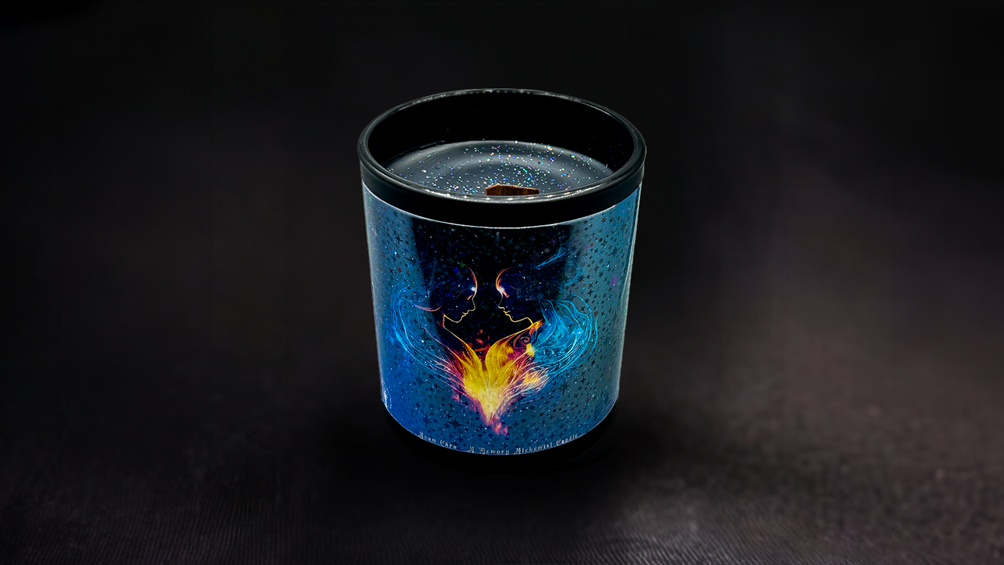 Anam Cara - Sensual Eucalyptus and Lavender with a Hint of Woody Cedar scented - Coconut and Apricot Luxury Wax Blend Candle