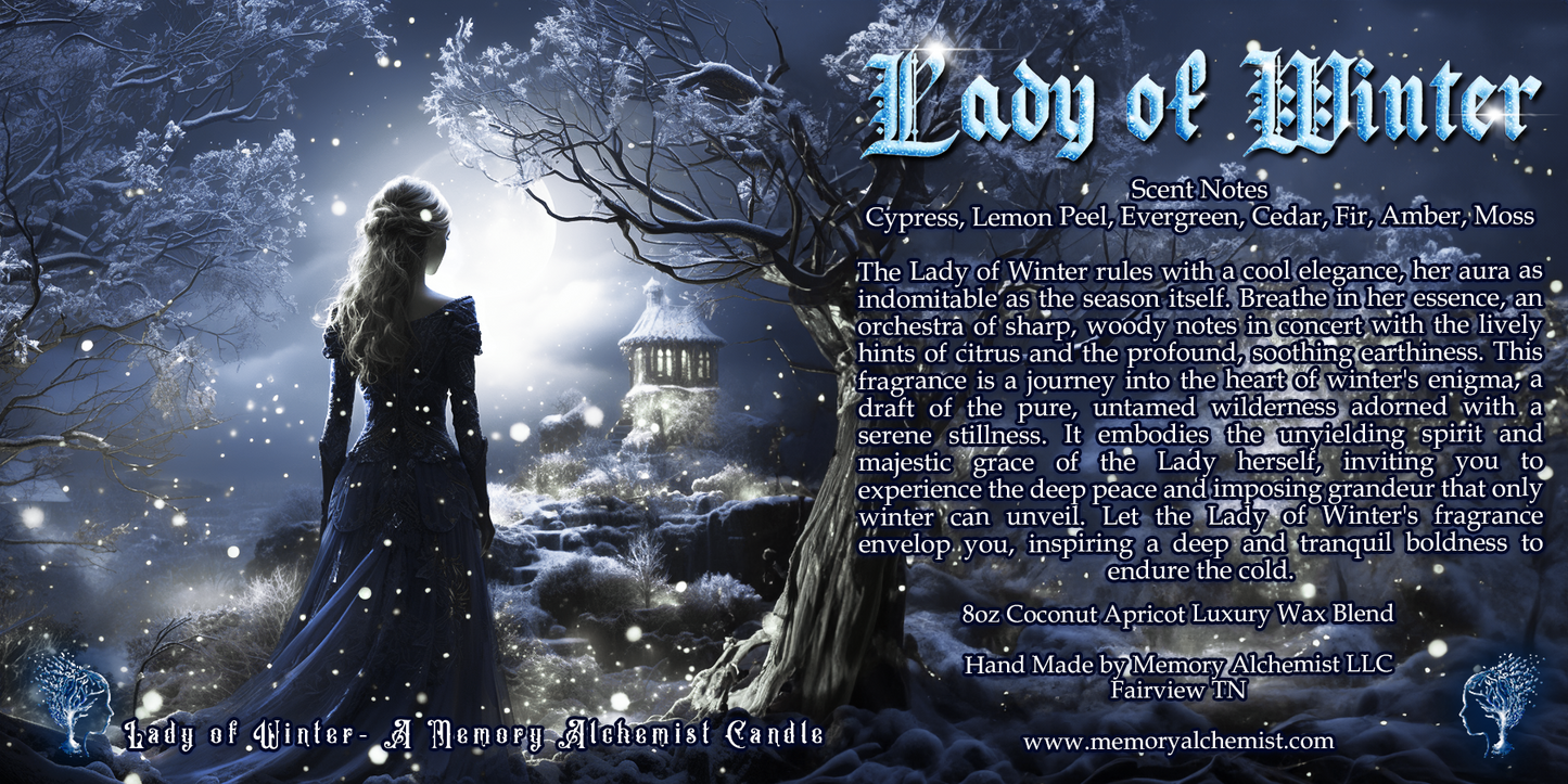 Lady of Winter - Candle