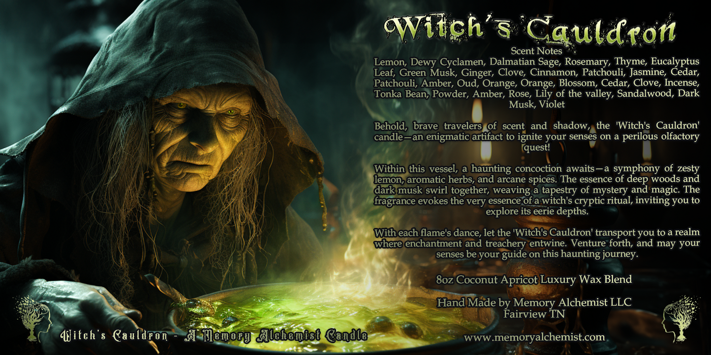 Witch's Cauldron - Candle