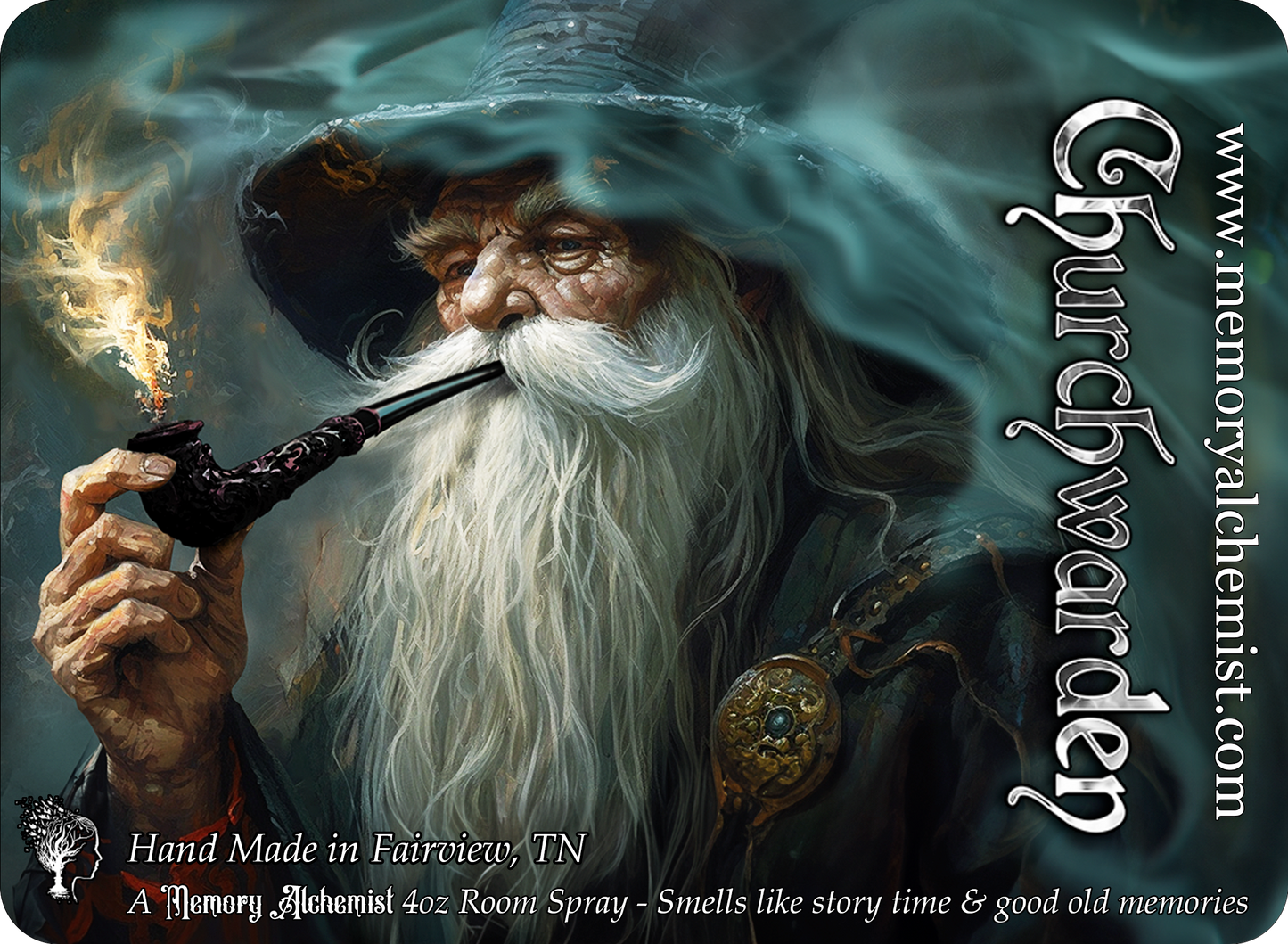 Churchwarden - Cherry Tobacco & Warm Vanilla with a hint of Sweet Wine Scented 4oz Room Spray