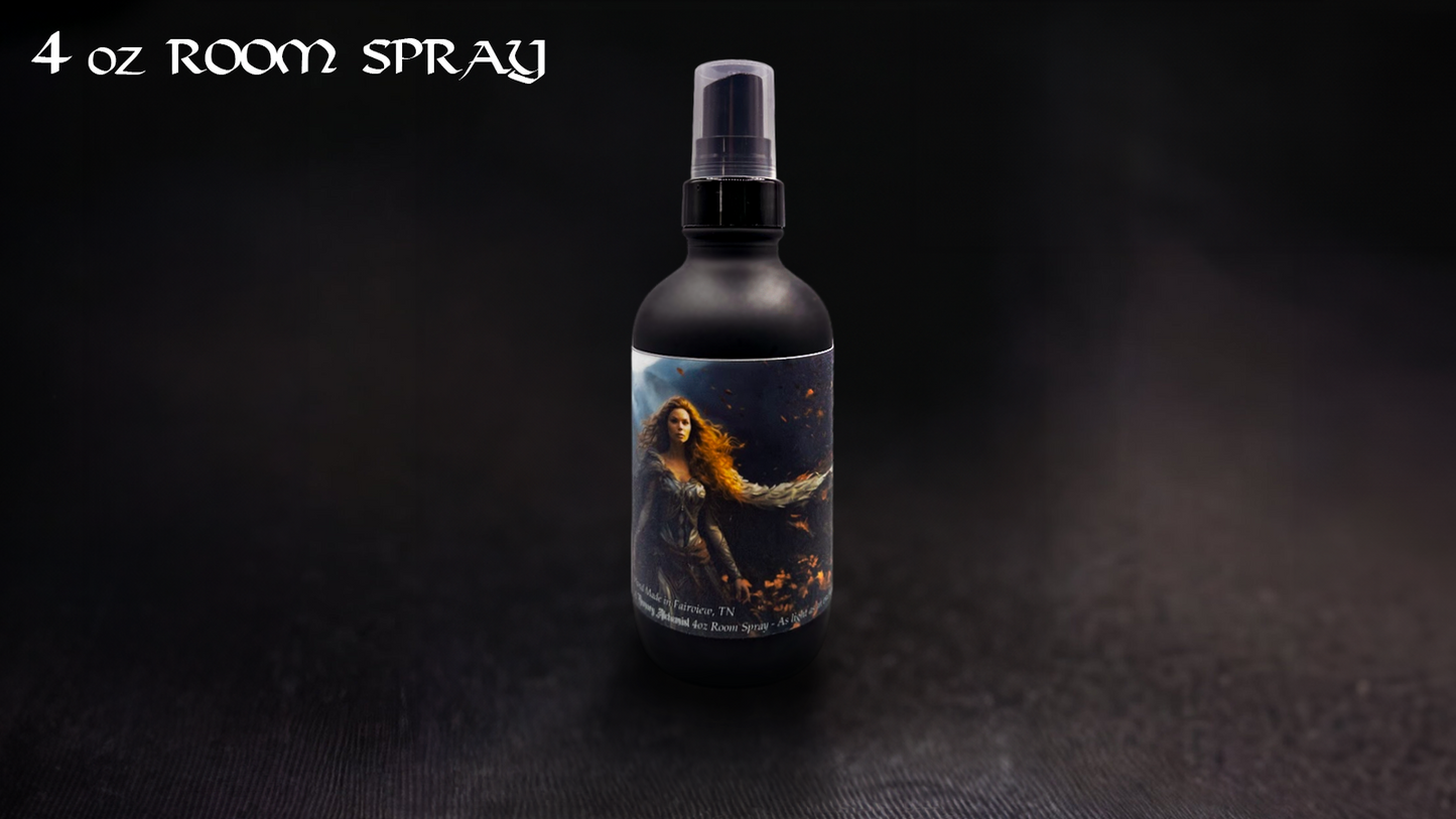 Freyja’s Cloak - Amber and Tobacco with a hint of Honey Scented – Room Spray