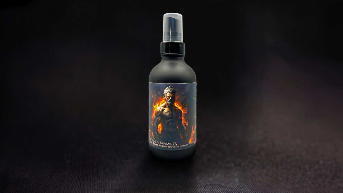 Prometheus - Spicy Clove and Smoky Sandalwood with a Hint of Amber scented – Room Spray 4oz