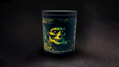 The Witch Doctor - Spiced Whiskey and Amber with a Hint of Cedarwood Scented - Coconut and Apricot Luxury Wax Blend Candle